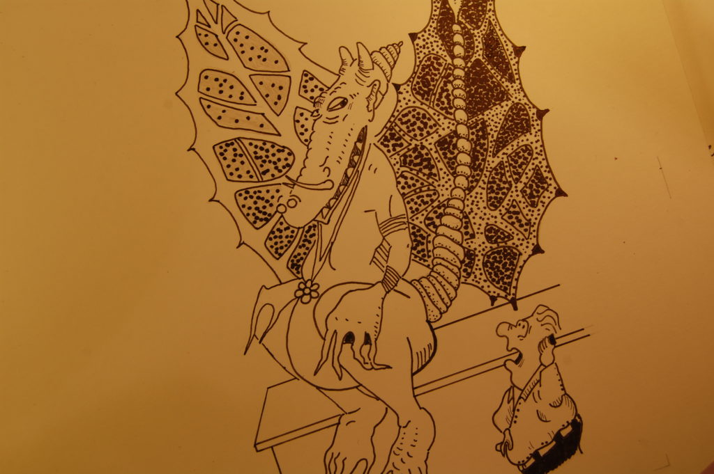 Dragon drawing