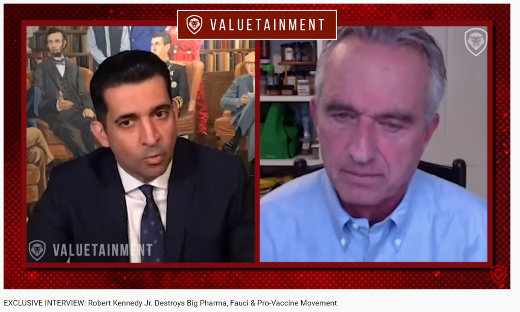 Patrick bet-David and Robert Kennedy Jr.